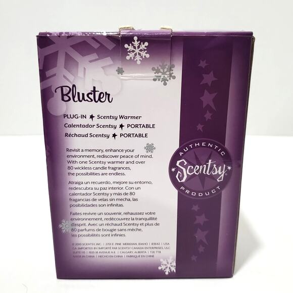 SCENTSY Bluster SNOWMAN Wax Warmer 3.5" tall - Retired Holiday - Picture 9 of 12